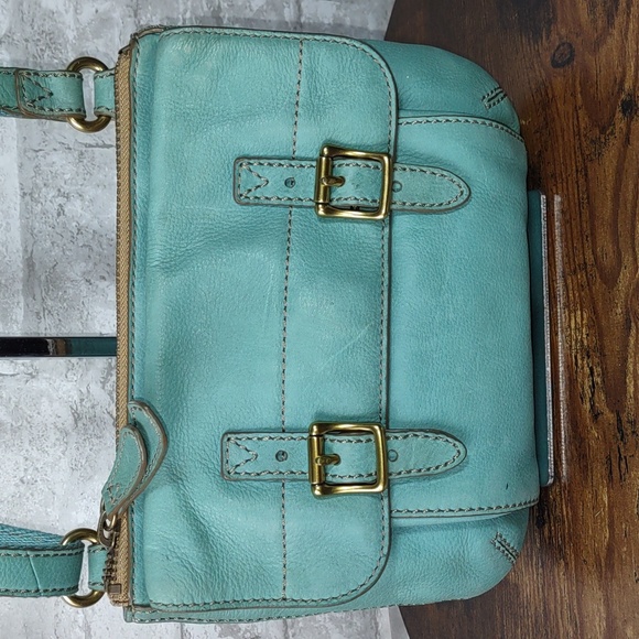 Fossil Leather Shoulder/Crossbody Bag - Picture 2 of 13